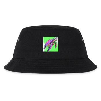turtle - Kids’ Bucket Hat - black - Front
