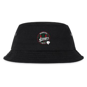 Schäfer Weihnachten Schäferei Schaf Hirte Tierwirt - Kinder Bucket Hat - Schwarz - Vorne
