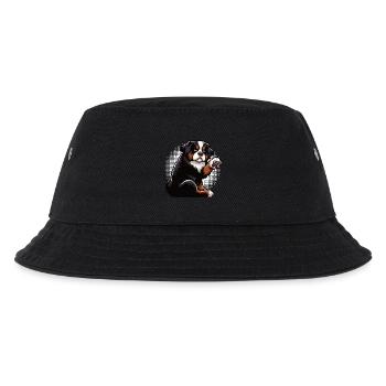 Berner Sennenhund Sennenhunde Sennen Besitzer - Kinder Bucket Hat - Schwarz - Vorne
