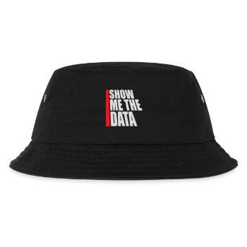 Show Me The Data Lustig Nerd Analyst Sarkastisch - Kinder Bucket Hat - Schwarz - Vorne