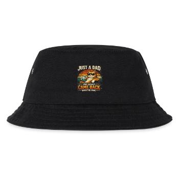 Daddy Cat Milk Humor | Father's Day gift Drôl - Kids’ Bucket Hat - black - Front
