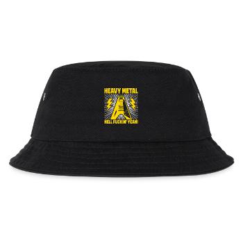 Heavy Metal Hell Yeah Guitar Art - Kids’ Bucket Hat - black - Front