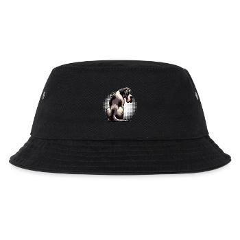 Deutsche Dogge Doggen Doggenbesitzer Doggenfan - Kinder Bucket Hat - Schwarz - Vorne