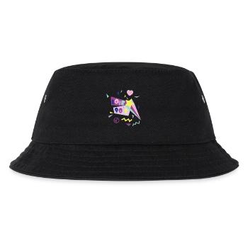 love_90s - Kinder Bucket Hat - Schwarz - Vorne