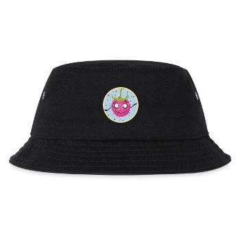Motif câlin au visage framboise - Bob Enfant - noir - Devant