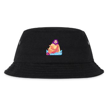 Jesus – Retro Pop Art - Kinder Bucket Hat - Schwarz - Vorne
