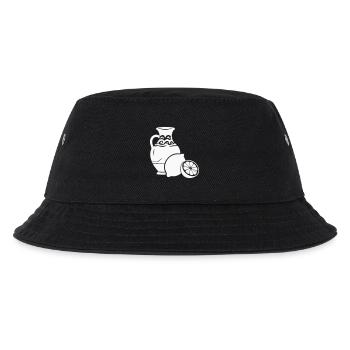 Zitrusvase Stillleben Keramik - Kinder Bucket Hat - Schwarz - Vorne