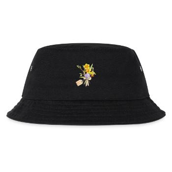Thank you Bouquet - Kids’ Bucket Hat - black - Front