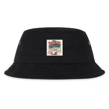 The Boring Rocket - Kids’ Bucket Hat - black - Front
