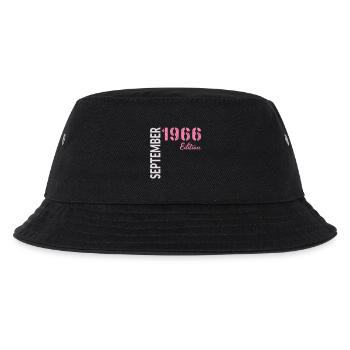 60. Geburtstag,  September 1966 - Kinder Bucket Hat - Schwarz - Vorne