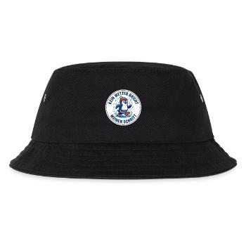 Allwetter-Laufshirt Regen Pinguin - Kinder Bucket Hat - Schwarz - Vorne