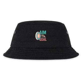 Aim for your Goal - Kids’ Bucket Hat - black - Front