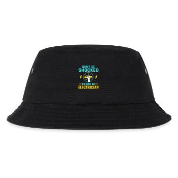 Elektriker Humor Elektrotechniker Ingenieur - Kinder Bucket Hat - Schwarz - Vorne