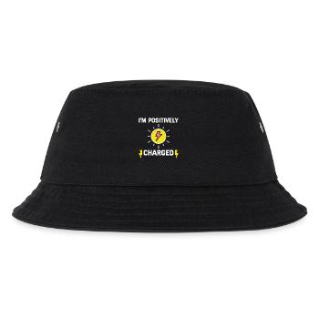 Elektriker Humor Elektrotechniker Ingenieur - Kinder Bucket Hat - Schwarz - Vorne