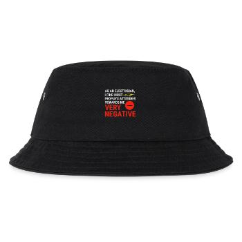 Electrician Humor Electrical Technician Engineer - Kids’ Bucket Hat - black - Front