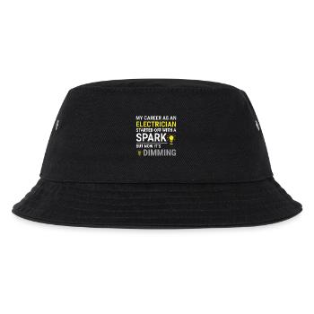 Elektriker Humor Elektrotechniker Ingenieur - Kinder Bucket Hat - Schwarz - Vorne