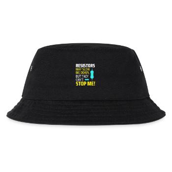Elektriker Humor Elektrotechniker Ingenieur - Kinder Bucket Hat - Schwarz - Vorne