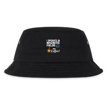 Elektriker Humor Elektrotechniker Kaffee - Kinder Bucket Hat - Schwarz - Vorne