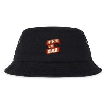 Jäger Ich kann nicht Ich habe gejagt Jagd - Kinder Bucket Hat - Schwarz - Vorne