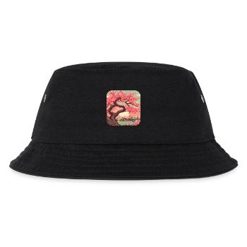 Japan Weltreise Urlaub Kultur - Kinder Bucket Hat - Schwarz - Vorne