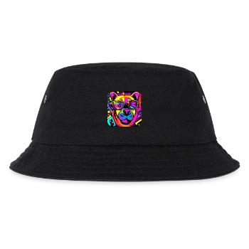 Enseigne au néon style ours - Bob Enfant - noir - Devant