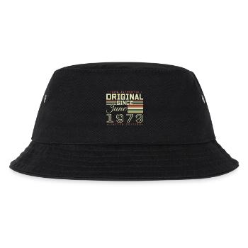 Geburtstagsgeschenk Juni 1978, Geschenk Juni 1978 - Kinder Bucket Hat - Schwarz - Vorne