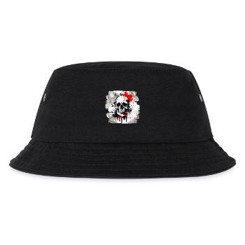 Crâne Trash Polka Biker Culture - Bob Enfant - noir - Devant