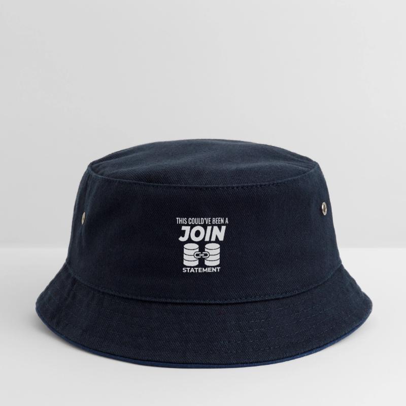 SQL Join Database Statement Programming Data Kids’ Bucket Hat