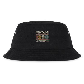 1998 Geburtstag 1998 Retro 1998 Geschenk 1998 - Kinder Bucket Hat - Schwarz - Vorne
