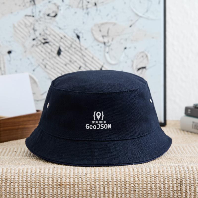 GeoJSON Developer Coder Programmer GIS Mapping Kids’ Bucket Hat