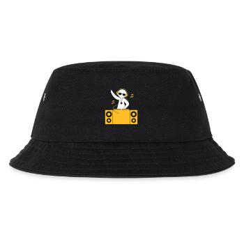 A DJ Plays Cool Music - Kids’ Bucket Hat - black - Front