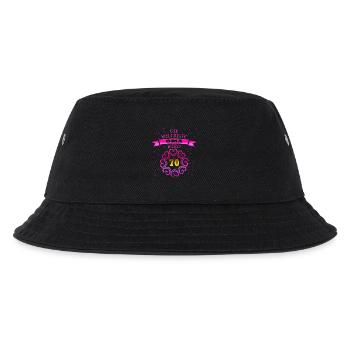 Geburtstag Weltbeste OMA wird 70 - Kinder Bucket Hat - Schwarz - Vorne