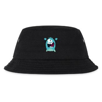 Alexandro - Monster Cool Collection - Kinder Bucket Hat - Schwarz - Vorne