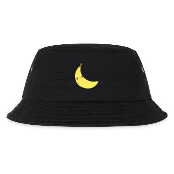 banane banana obst veggie gemuese fruits31 - Kinder Bucket Hat - Schwarz - Vorne