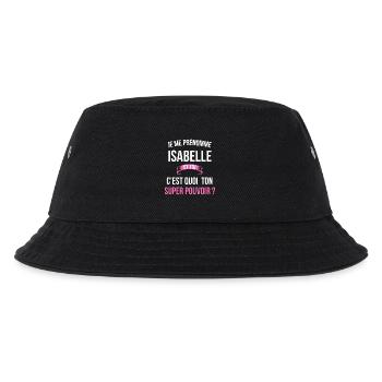 Isabelle super pouvoir femme - Bob Enfant - noir - Devant