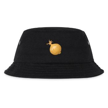 Zwiebel - Kinder Bucket Hat - Schwarz - Vorne