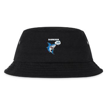 Ich liebe Salat - Sharkasm - Humor - Lustig - Kinder Bucket Hat - Schwarz - Vorne