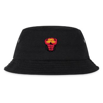 accounting super muscle body bodybuildin - Kids’ Bucket Hat - black - Front