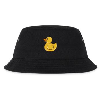 Bathing Duck Squeaky Duck Duck Rubber Duck Chick - Kids’ Bucket Hat - black - Front