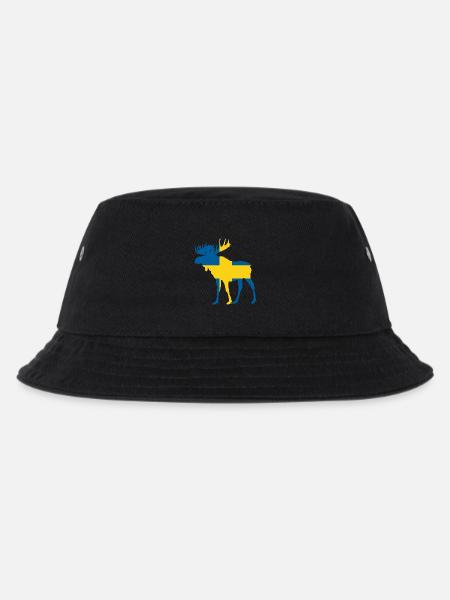 Moose Sweden - Kids’ Bucket Hat - black