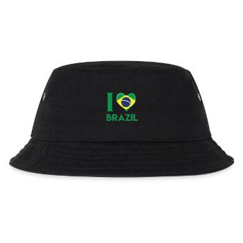 Brésil Coupe du Monde de Fan de Cadeau de Football - Bob Enfant - noir - Devant