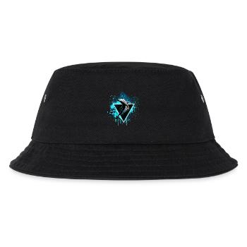 Wal mit Dreieck - Kinder Bucket Hat - Schwarz - Vorne