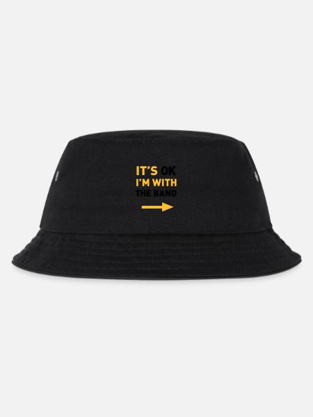 Im with the Band - Kids’ Bucket Hat - black
