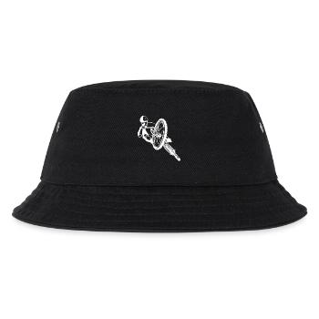 Mountain Bike - Downhill - Kids’ Bucket Hat - black - Front