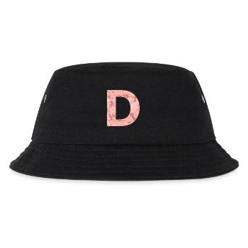d 225 - Kinder Bucket Hat - Schwarz - Vorne