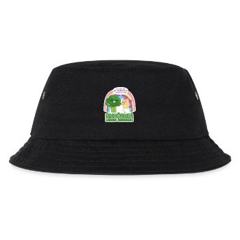 Einhörner lieben Brokkoli - Kinder Bucket Hat - Schwarz - Vorne