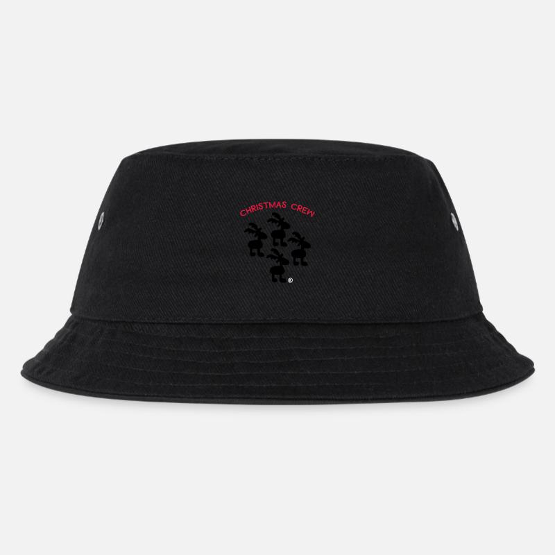 Weihnachten - Kinder Bucket Hat - Schwarz