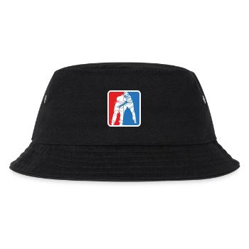 Schweizer Schwinger Liga - Kinder Bucket Hat - Schwarz - Vorne