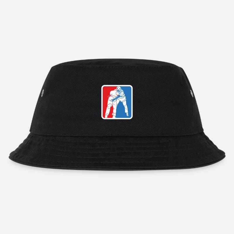 Schweizer Schwinger Liga - Kinder Bucket Hat - Schwarz