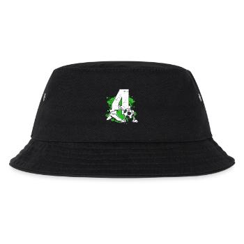 Footballeur et quatre ans - Bob Enfant - noir - Devant
